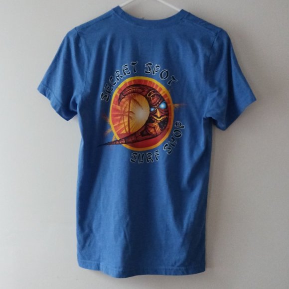 T Shirt Secret Spot Surf Shop Outer Banks Nags Head NC Adult Size S/M Small/Med - Picture 4 of 6